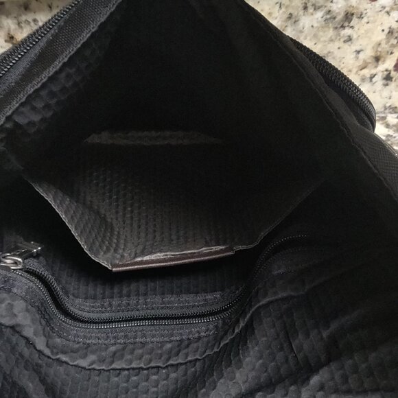 Tumi Alpha Bravo Beale Mini Messenger Bag Black Canvas - Picture 3 of 10